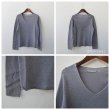 画像2: evam eva(エヴァムエヴァ)garment dyeing linen pullover (2)