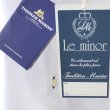 画像8: Le minor（ルミノア）別注　コットン　レギュラーシャツ (8)