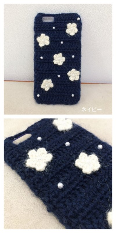 画像3: お花のモチーフ　iPhone６/６S用のカバー