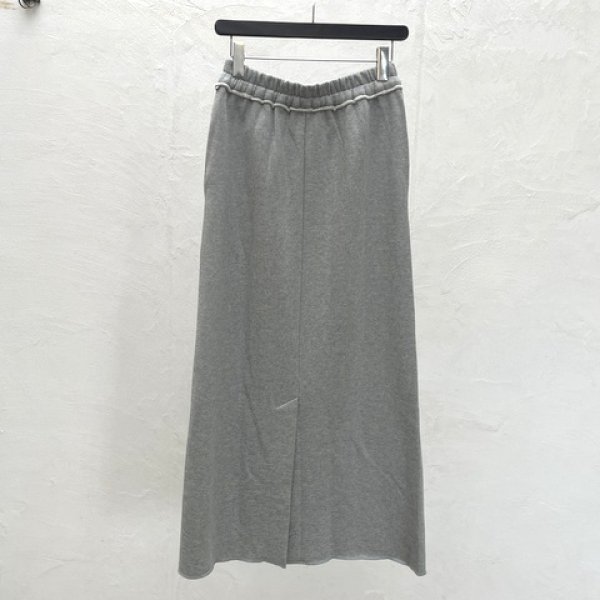 画像1: Boutique Ordinary（ブティーク オーディナリー）スウェットロングスカート Lettered Pencil Skirt  (1)