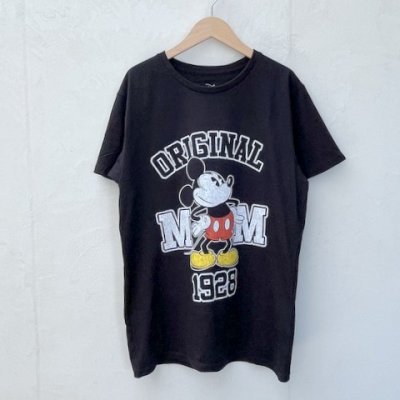 画像1: ROCK OFF　ミッキーマウス ユニセックス Tシャツ　オリジナル/ブラック　MMOUSETS07MB Mickey　BLACK