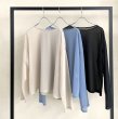 画像7: cafune（カフネ）ストレッチオーガンジー プルオーバー　 stretch organdy pullover (7)